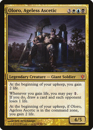 Oloro, Ageless Ascetic [Commander 2013] | Tabernacle Games