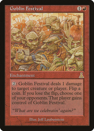 Goblin Festival [Urza's Destiny] | Tabernacle Games