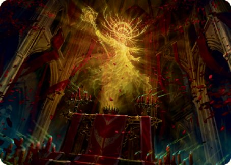 Katilda, Dawnhart Martyr Art Card [Innistrad: Crimson Vow Art Series] | Tabernacle Games