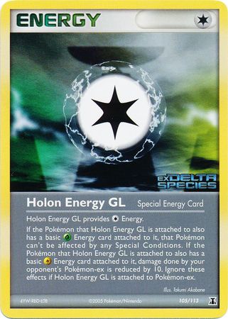 Holon Energy GL (105/113) (Stamped) [EX: Delta Species] | Tabernacle Games