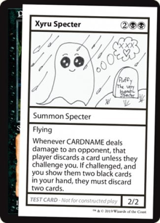 Xyru Specter (2021 Edition) [Mystery Booster Playtest Cards] | Tabernacle Games