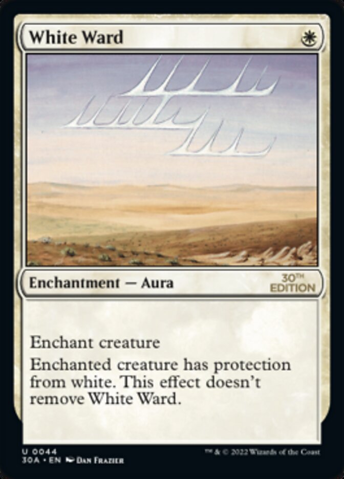 White Ward [30th Anniversary Edition] | Tabernacle Games