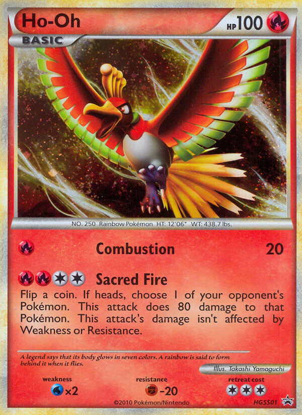 Ho-Oh (HGSS01) [HeartGold & SoulSilver: Black Star Promos] | Tabernacle Games