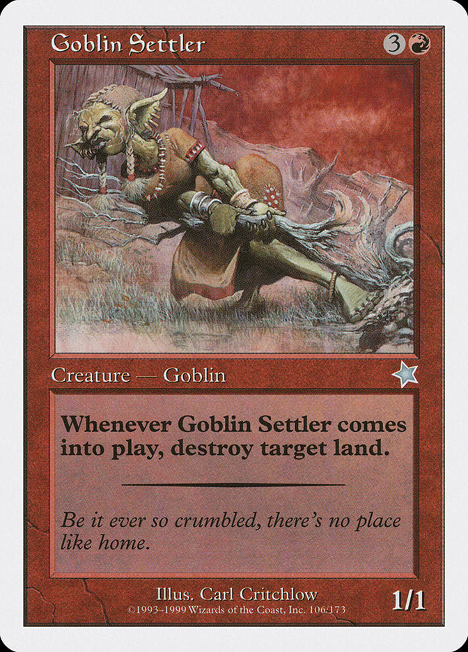 Goblin Settler [Starter 1999] | Tabernacle Games