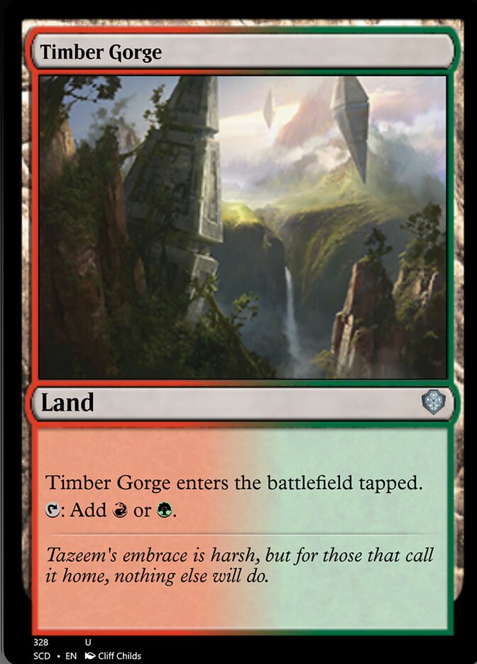 Timber Gorge [Starter Commander Decks] | Tabernacle Games