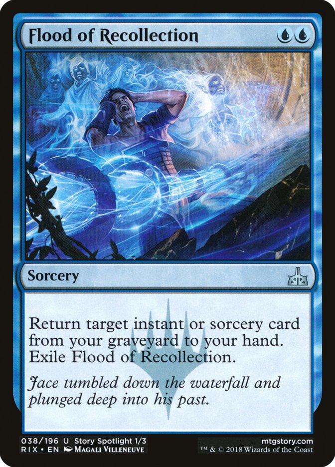 Flood of Recollection [Rivals of Ixalan] | Tabernacle Games