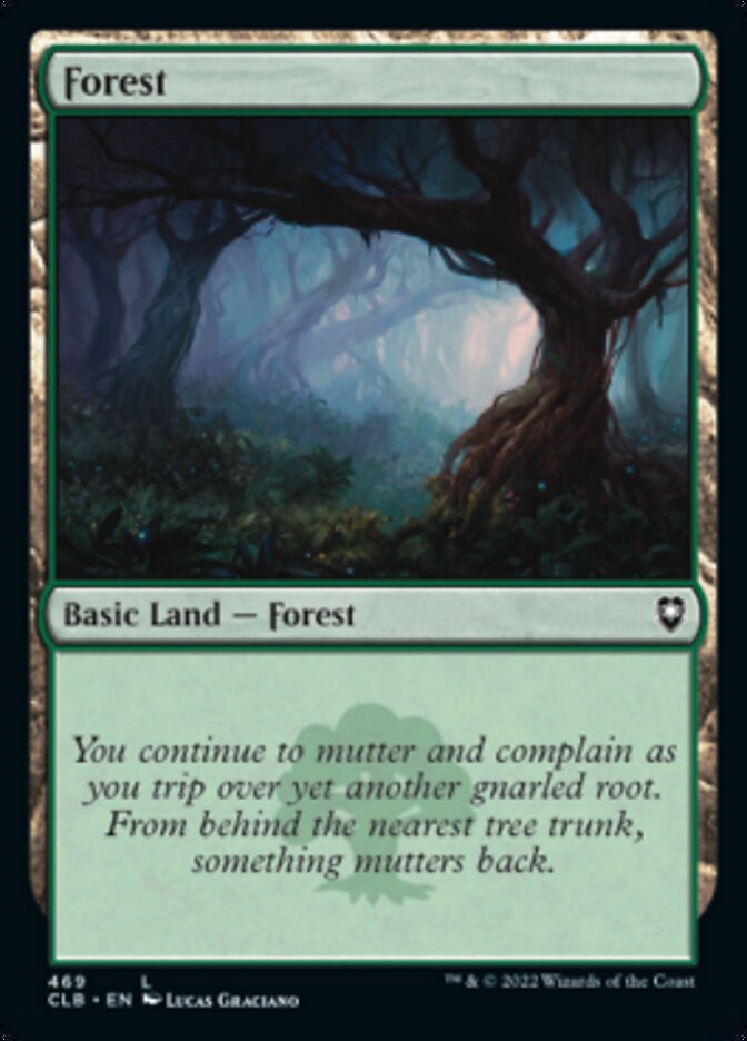 Forest (469) [Commander Legends: Battle for Baldur's Gate] | Tabernacle Games