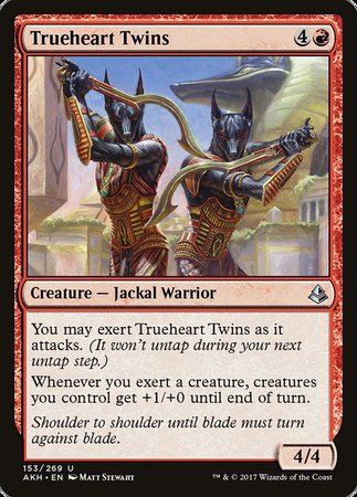 Trueheart Twins [Amonkhet] | Tabernacle Games
