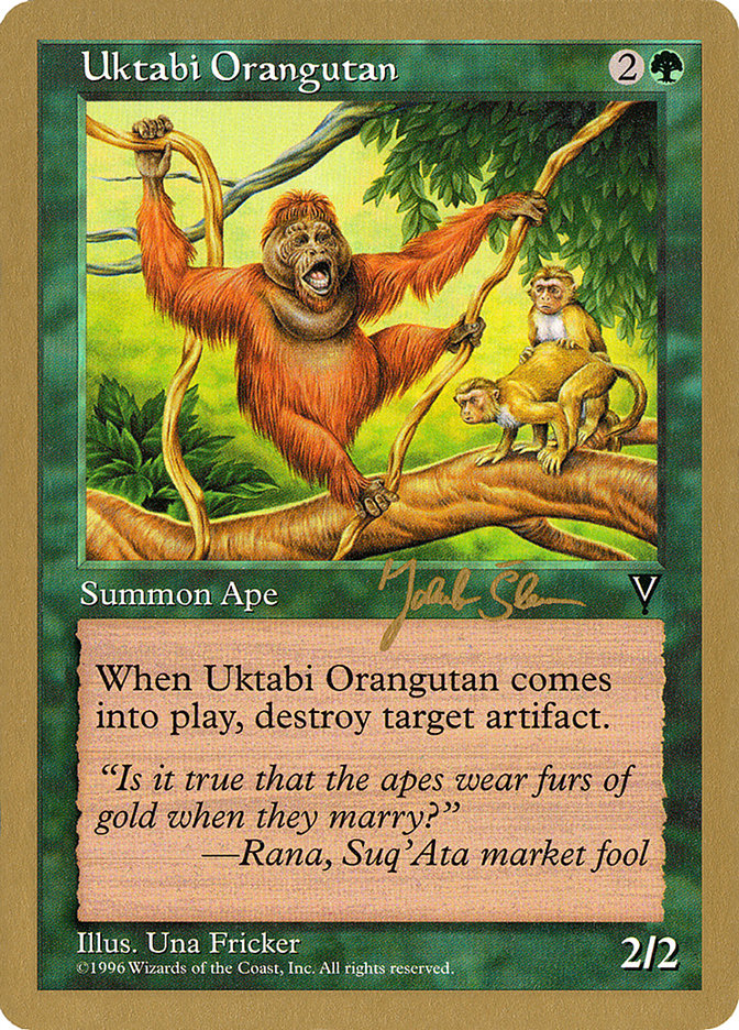 Uktabi Orangutan (Jakub Slemr) [World Championship Decks 1997] | Tabernacle Games