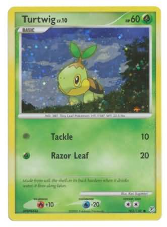 Turtwig (103/130) (Cosmos Holofoil) [Diamond & Pearl: Base Set] | Tabernacle Games