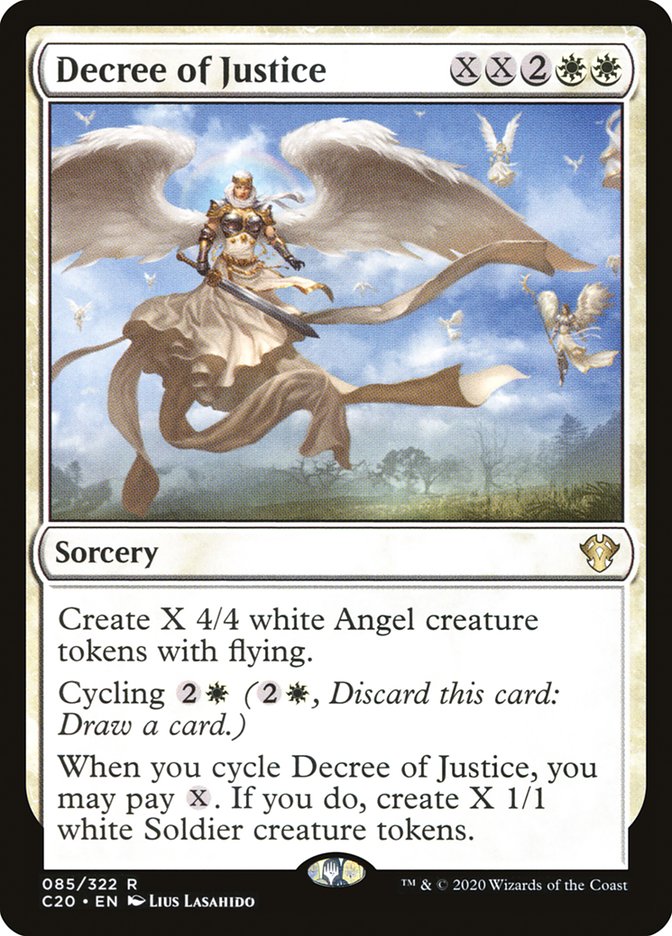 Decree of Justice [Commander 2020] | Tabernacle Games