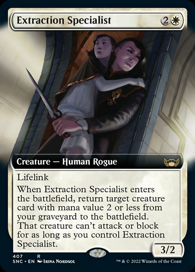 Extraction Specialist (Extended Art) [Streets of New Capenna] | Tabernacle Games