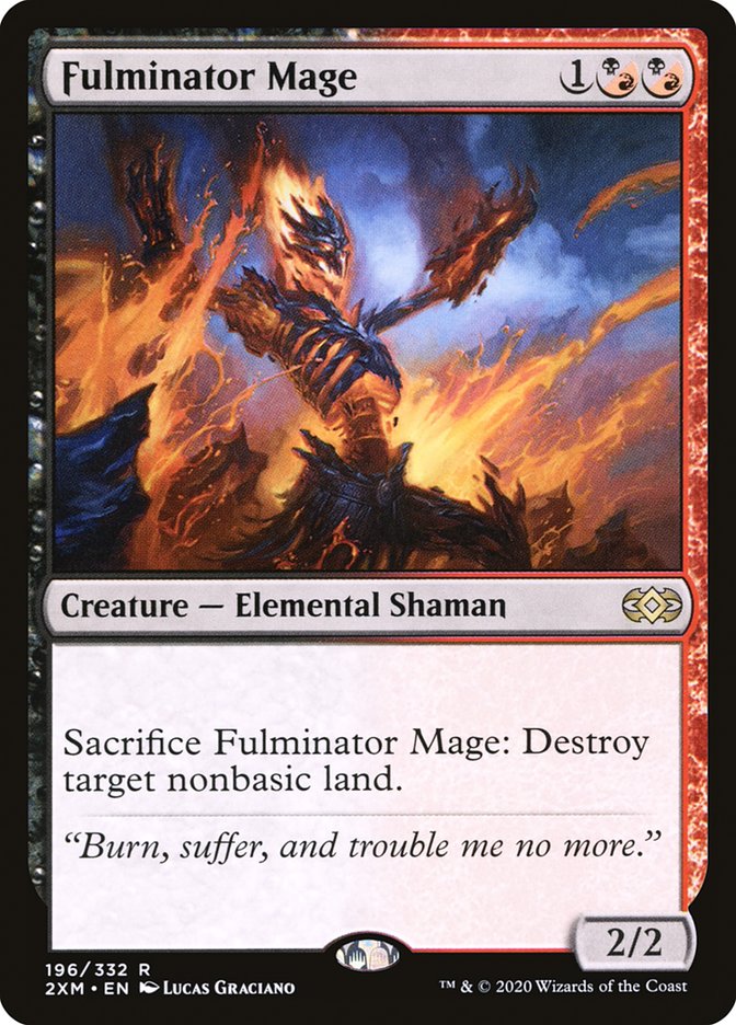 Fulminator Mage [Double Masters] | Tabernacle Games