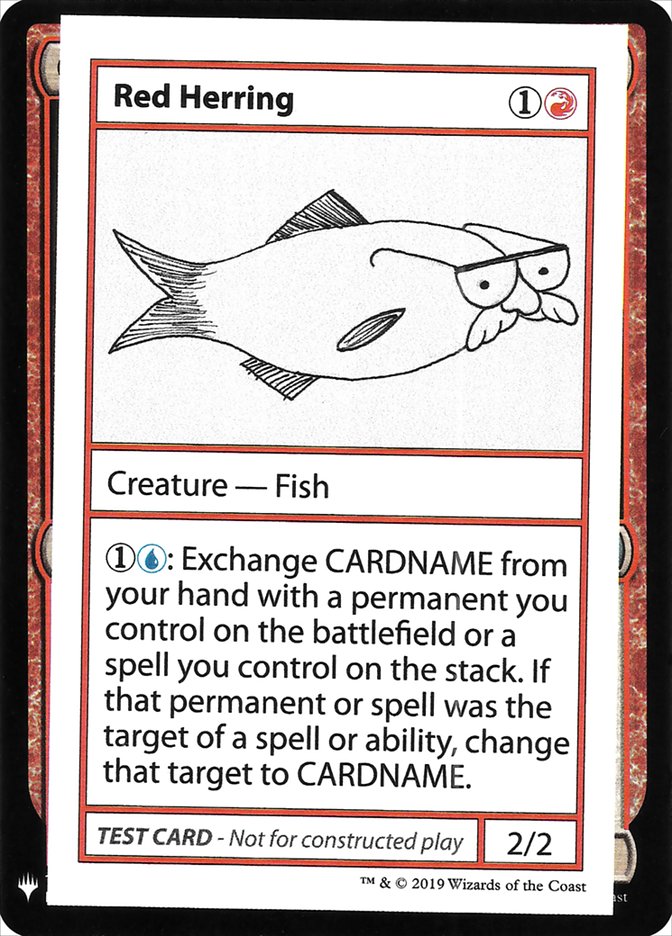 Red Herring [Mystery Booster Playtest Cards] | Tabernacle Games