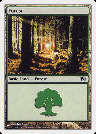 Forest (347) [Eighth Edition] | Tabernacle Games