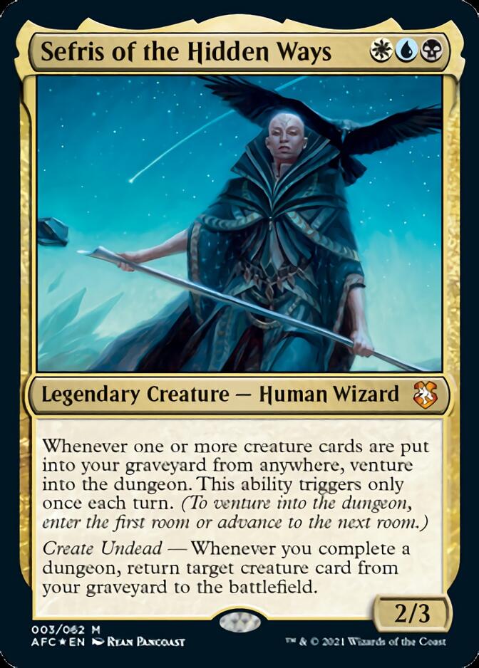 Sefris of the Hidden Ways [Dungeons & Dragons: Adventures in the Forgotten Realms Commander] | Tabernacle Games