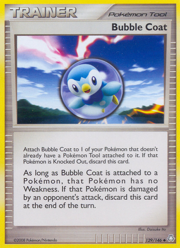 Bubble Coat (129/146) [Diamond & Pearl: Legends Awakened] | Tabernacle Games