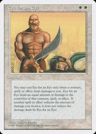 Eye for an Eye [Fourth Edition] | Tabernacle Games