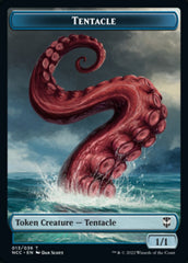 Tentacle // Champion of Wits Double-sided Token [Streets of New Capenna Commander Tokens] | Tabernacle Games