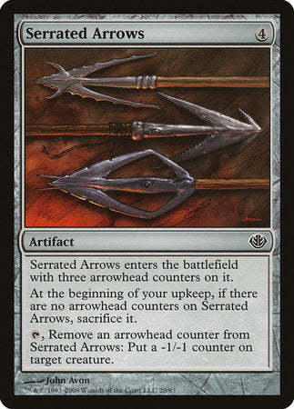 Serrated Arrows [Duel Decks: Garruk vs. Liliana] | Tabernacle Games