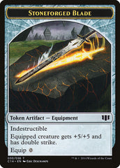 Stoneforged Blade // Germ Double-sided Token [Commander 2014 Tokens] | Tabernacle Games