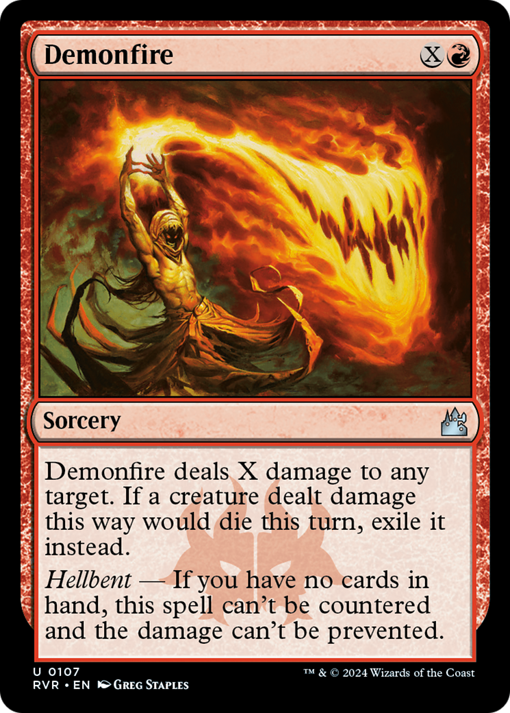 Demonfire [Ravnica Remastered] | Tabernacle Games