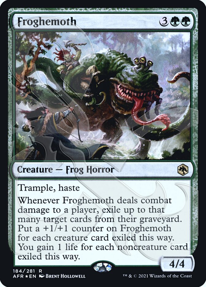 Froghemoth (Ampersand Promo) [Dungeons & Dragons: Adventures in the Forgotten Realms Promos] | Tabernacle Games