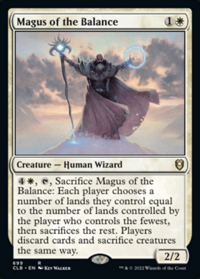 Magus of the Balance [Commander Legends: Battle for Baldur's Gate] | Tabernacle Games