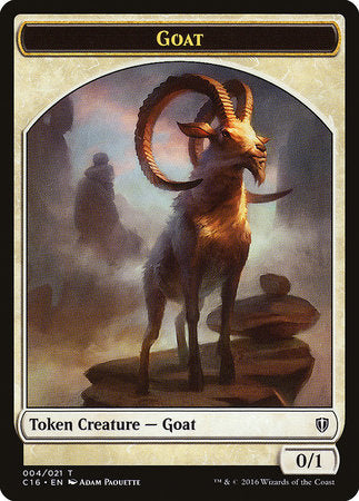 Goat // Thopter Double-sided Token [Commander 2016 Tokens] | Tabernacle Games