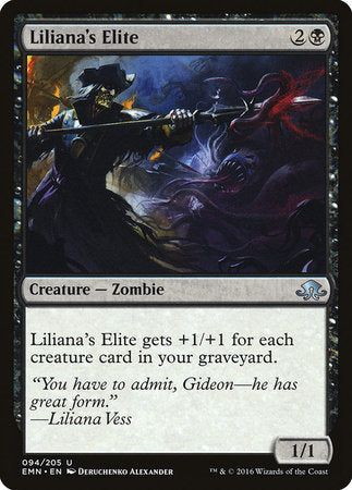 Liliana's Elite [Eldritch Moon] | Tabernacle Games