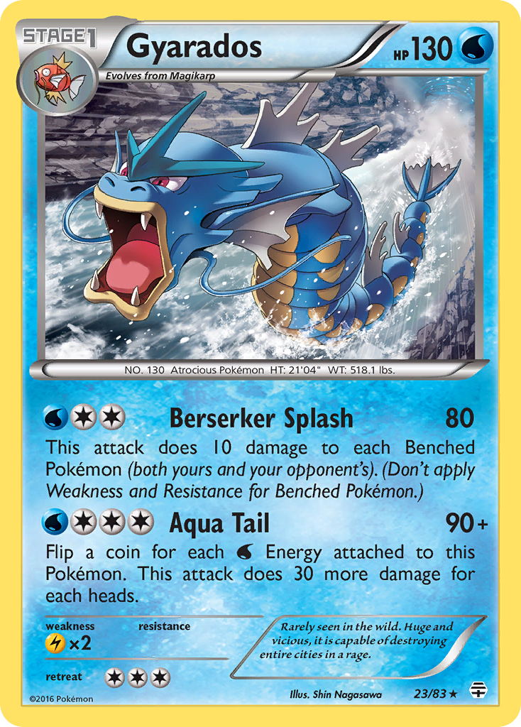 Gyarados (23/83) [XY: Generations] | Tabernacle Games