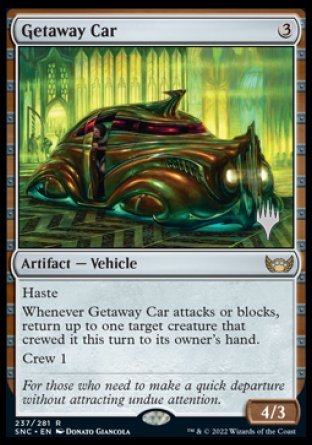 Getaway Car (Promo Pack) [Streets of New Capenna Promos] | Tabernacle Games
