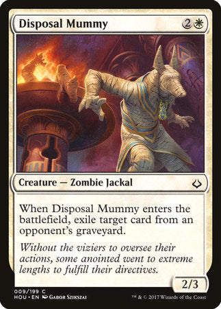 Disposal Mummy [Hour of Devastation] | Tabernacle Games