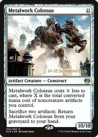 Metalwork Colossus [Kaladesh Promos] | Tabernacle Games