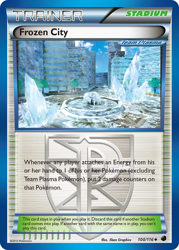 Frozen City (100/116) [Black & White: Plasma Freeze] | Tabernacle Games