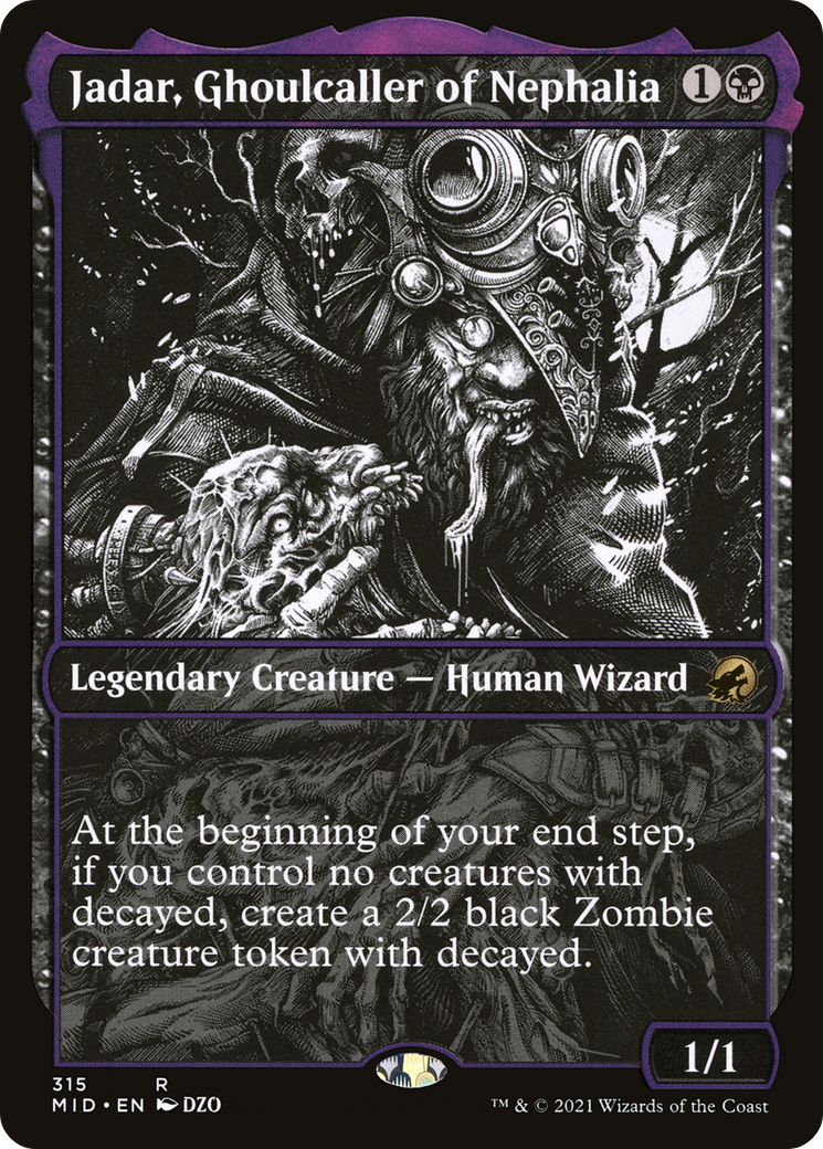 Jadar, Ghoulcaller of Nephalia (Showcase Eternal Night) [Innistrad: Midnight Hunt] | Tabernacle Games