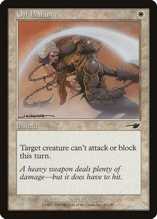 Off Balance [Nemesis] | Tabernacle Games