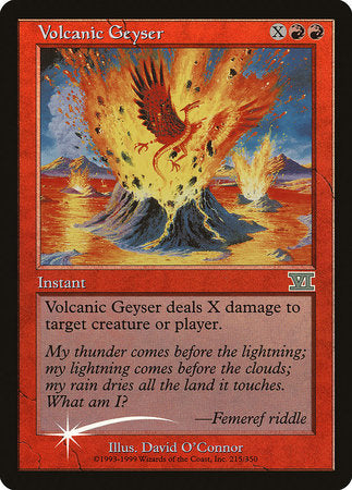 Volcanic Geyser [Friday Night Magic 2000] | Tabernacle Games