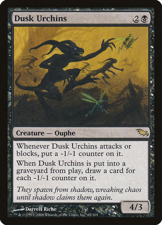 Dusk Urchins [Shadowmoor] | Tabernacle Games