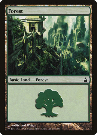 Forest (306) [Ravnica: City of Guilds] | Tabernacle Games