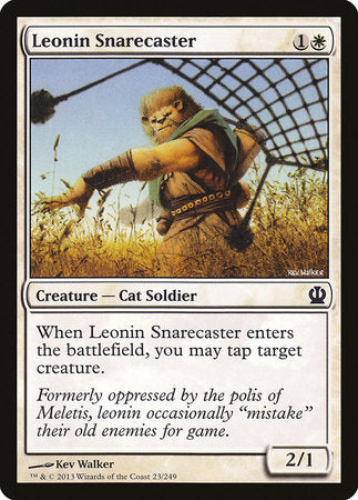 Leonin Snarecaster [Theros] | Tabernacle Games