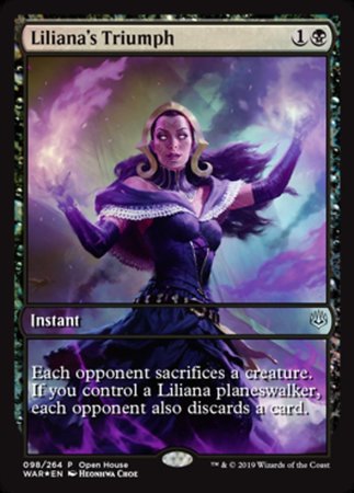 Liliana's Triumph [War of the Spark Promos] | Tabernacle Games