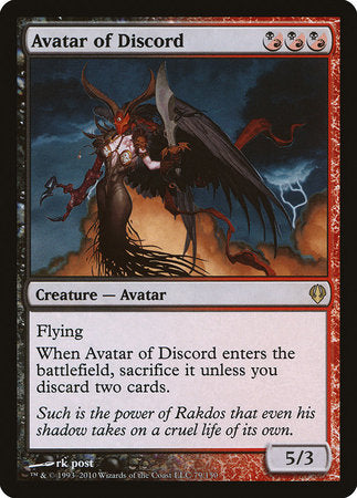 Avatar of Discord [Archenemy] | Tabernacle Games