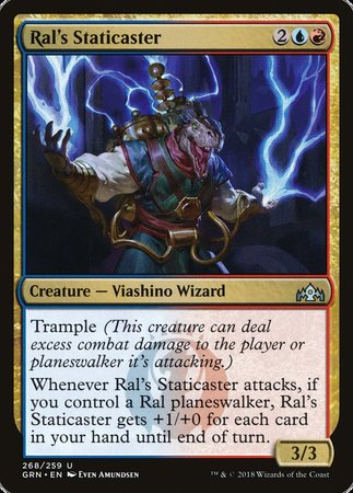 Ral's Staticaster [Guilds of Ravnica] | Tabernacle Games