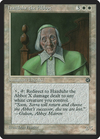 Hazduhr the Abbot [Homelands] | Tabernacle Games