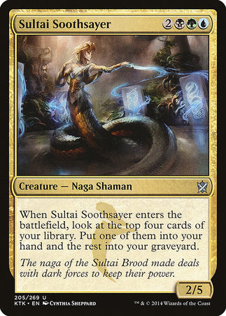 Sultai Soothsayer [Khans of Tarkir] | Tabernacle Games