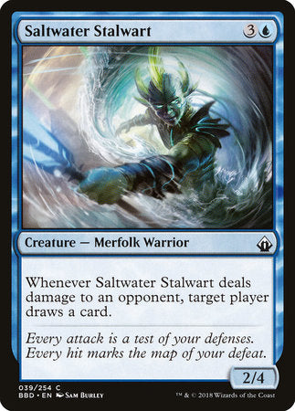 Saltwater Stalwart [Battlebond] | Tabernacle Games