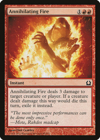 Annihilating Fire [Return to Ravnica] | Tabernacle Games