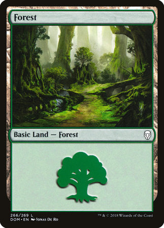 Forest (266) [Dominaria] | Tabernacle Games