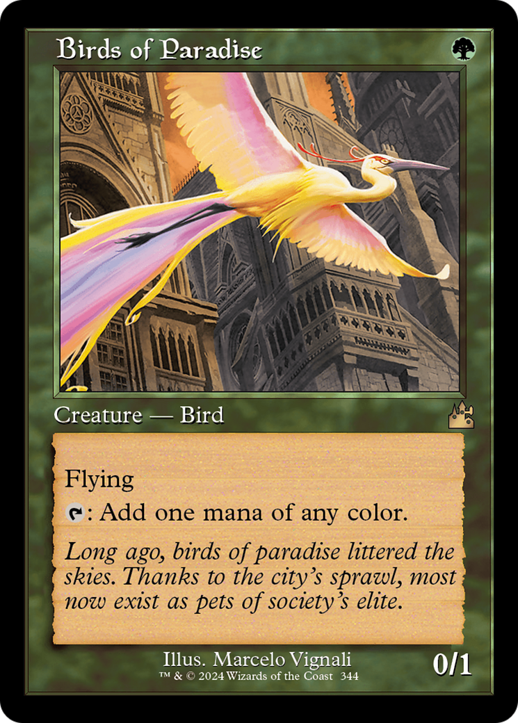 Birds of Paradise (Retro) [Ravnica Remastered] | Tabernacle Games